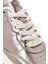 Acbc x Derimod Kadın Bronz Bağcıklı Metalik Sneaker 24WFD435232 10