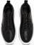 Erkek Siyah Bağcıklı Deri Sneaker 25SFD660618 7