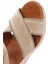 Kadın Bej Bilekten Bantlı Dolgu Topuklu Süet Deri Espadril Sandalet 25SFD205910 9