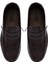 Erkek Kahverengi Deri Loafer 25SFD6028FT 7