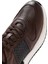 Erkek Taba Bağcıklı Deri Casual Sneaker 25SFD603614 9