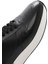 Erkek Siyah Bağcıklı Kalın Tabanlı Deri Sneaker 25SFD603718 10