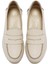 Kadın Krem Dolgu Topuklu Deri Comfort Loafer 25SFD411318 6