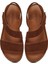 Kadın Taba Süet Deri Comfort Sandalet 25SFD340210 7