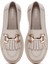 Kadın Krem Püsküllü Deri Casual Loafer 25SFD220018 8