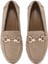 Kadın Bej Toka Detaylı Süet Deri Comfort Loafer 25SFD153710 7