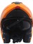Mts Helmet M-966 Orange Çene Açılır Kask – Güneş Vizörlü, Ce L 5