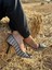 Hasır Deri Stiletto 1
