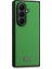Galaxy Z Fold 7 Kılıf Lacoste Lisanslı M-Safe Uyumlu Pike Desenli Ikonik Timsah Logolu Kapak Yeşil 5