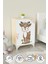 Little Fawn 2 Raflı Çocuk Odası Dolabı Çok Amaçlı Baskılı Oyuncak Dolabı 1