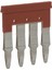 P2RVM-040R ,G2RV-4-PIN Kırmızı Röle Soket Köprü 1