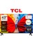 43S5K 43" 109 Ekran Uydu Alıcılı Full HD Android Smart QLED TV 1