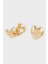 Kadın 2'li Gold Küpe F0703AXNS 3