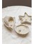 3’lü Deniz Kabuk Tasarım Seramik Takı ve Dekoratif Tabak Seti Deniz Kabuk Modeli 7