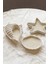 3’lü Deniz Kabuk Tasarım Seramik Takı ve Dekoratif Tabak Seti Deniz Kabuk Modeli 8