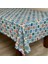 Turkuaz Renkli Leke Tutmayan, Şık ve Kolay Temizlenen Masa Örtüsü 4