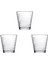 3'lü Beyaz Cam Meşrubat Bardak 250 Ml, Şık ve Kullanışlı Set 1