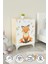 Foxie 2 Raflı Çocuk Odası Dolabı Çok Amaçlı Baskılı Oyuncak Dolabı 1
