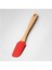 A594 Natura Twisty Hamur Spatulası Kırmızı ve Beyaz Renkli, Dayanıklı ve Kullanışlı 1