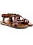 Kadın Kahverengi Hakiki Deri Sandalet 2