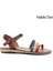 Kadın Kahve Hakiki Deri Sandalet 1