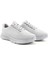 Kadın Buz Triko Bağcıklı Comfort Dolgu Taban Sneaker 2
