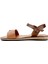 Kadın Kahve Hakiki Deri Sandalet 3