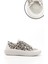 Kadın Leopar Kot Triko Taşlı Comfort Dolgu Taban Sneaker 1