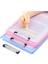 Yurt Depolama Belge Kutusu A4 Şeffaf Bilgi Kutusu Pp Plastik Kozmetik Kırtasiye Kutusu (Yurt Dışından) 1