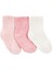 Kız Bebek Desenli 3lü Çorap 1