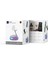 WI-W036 Qi2 3 In 1 Magnetik Hızlı Şarj Özellikli Ambiyans Işıklı Kablosuz Şarj Standı 15W Beyaz 8