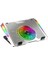 FNC-5265ST Rgb 5 Fanlı Sessiz Soğutucu Metal Izgara Notebook Laptop Standı 17” Uyumlu 1