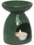Yeşil Seramik Konik Buhurdanlık, Şık ve Zarif Dekoratif Aksesuar 1
