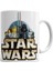 Gri Porselen Star Wars Kupa Bardak, Şık ve Dayanıklı Tasarım. 1