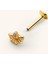 Tek Taşlı Lotus Piercing 2