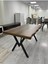 Kahverengi 140X80 cm Mdf Yemek Masası, Şık ve Dayanıklı Tasarım 3