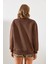 Kadın Üç Iplik Şardonlu Yazılı Sweatshirt Mbhs 2