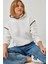 Kadın Kapişonlu Dantel Detaylı Sweatshirt 1