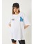 Kadın Los Angeles Baskılı Oversize Kısa Kollu Penye T-Shirt 2