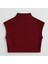 Raglan Kollu R Nakışlı Fermuarlı Crop Bluz 2