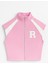 Raglan Kollu R Nakışlı Fermuarlı Crop Bluz 2