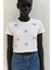 Fiyonk Nakış Crop T-Shirt 1