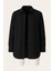 Oversize Basic Düğmeli Müslin Gömlek 2