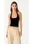 Halter Yaka Crop Top Body 1