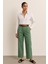 Gabardin Palazzo Kemerli Pantolon 1