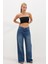 Vintage Yıkamalı Düz Paça Jean Pantolon 1