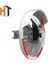 Trafik Güvenlik Aynası 60 cm Kırmızı-Beyaz ve 2 M Galvaniz Flanşlı Direk Set 2