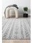 Gaia Gri Halı Yıkanabilir Kaymaz Taban Şönil Kilim Dokuma Pamuk Taban Kilim 10335 80 x 150 cm 5