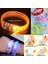 Baskı Yapılabilen Işıklı Pilli LED Bileklik Turuncu Renk 1 Adet 1,5 cm Genişlik Retro 1