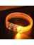 Baskı Yapılabilen Işıklı Pilli LED Bileklik Turuncu Renk 1 Adet 1,5 cm Genişlik Retro 2